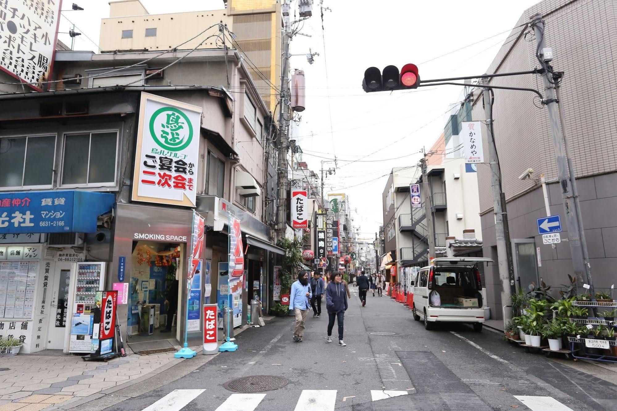 Fuku Hostel Namba Osaca Exterior foto